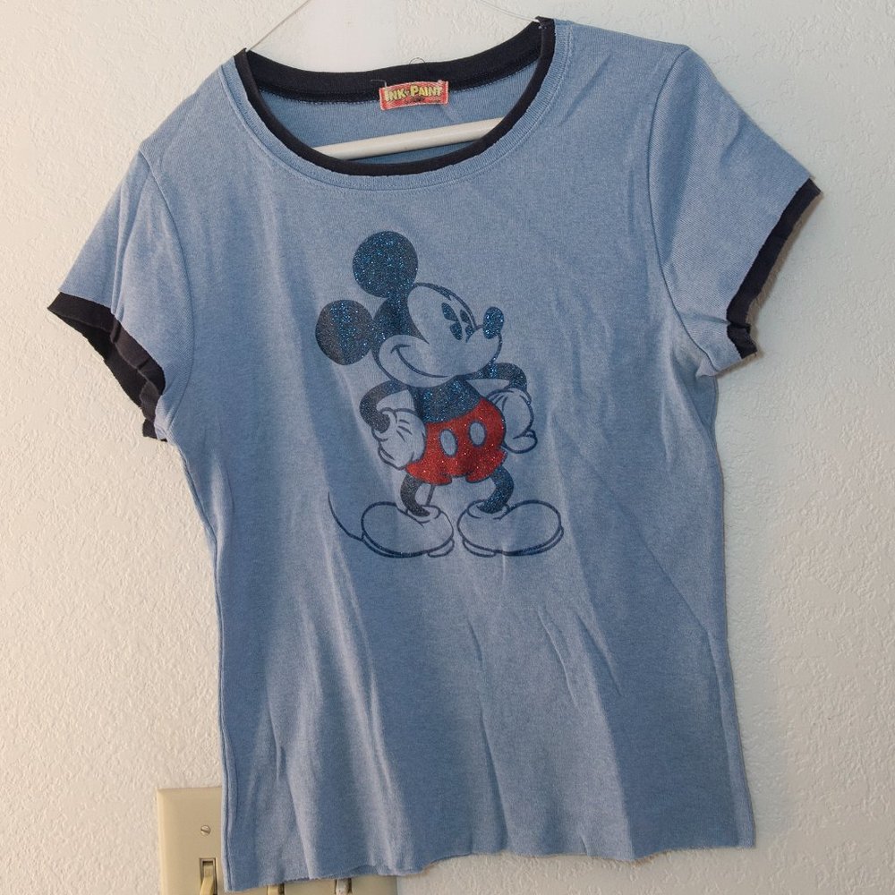 Vintage Mickey Mouse tee shirt, Women's M